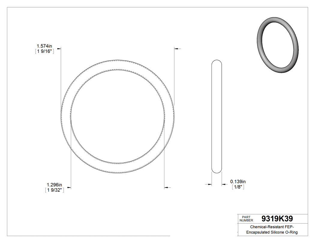 Technical drawing - 9319K39